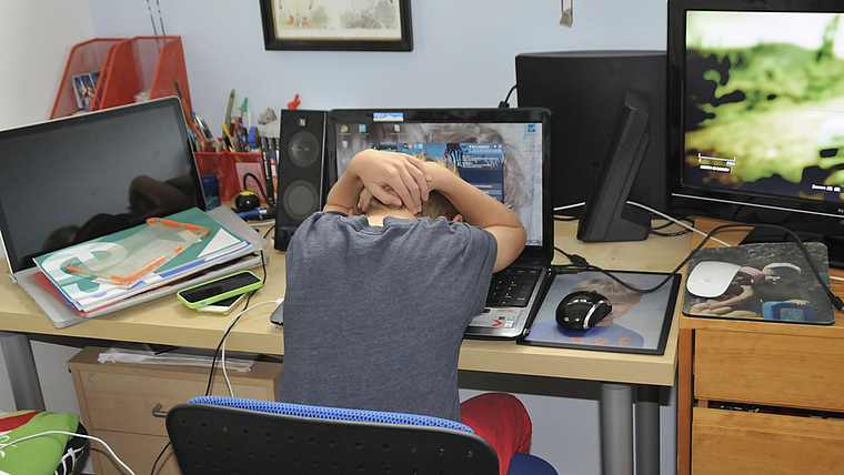Lernen mit Stress: Kinder mit ADHS haben Mühe, sich zu konzentrieren.  Foto: ZVG/Pro Juventute