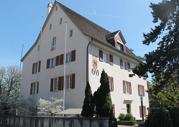 Schon bald könnte sich hier das Kantonsgericht befinden: Das Amtshaus am Rande des Stedtlis.  Foto: Dimitri Hofer