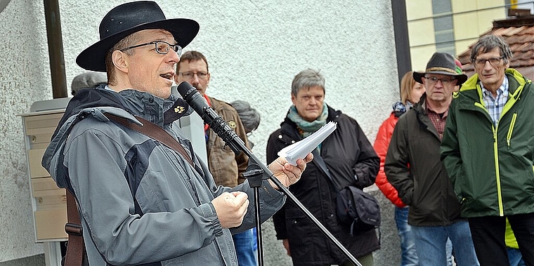 Unglaublich: 180 Litzler und zugewandte Orte staunten, was Dr. Markus Gasser alles aus Flurnamen herausholte. Foto: Roland Bürki