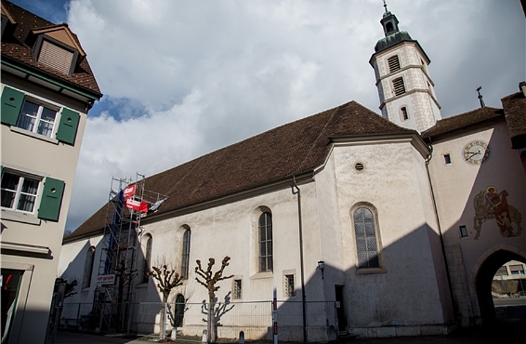 Sanierung dringend notwendig: Die St. Katharinenkirche. Foto: Martin Staub