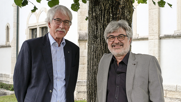 Die neuen «Schwarzbueb»-Macher: Klaus Fischer (l.) und Thomas Brunnschweiler.  ZVG