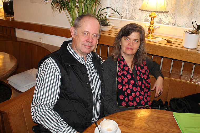 Wirtschaftswoche: Christoph Keller und Jeannine Onori organisieren die Lernwochen. Foto: Dimitri Hofer