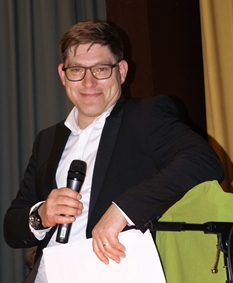 Mit feiner Klinge: Imitator und Kabarettist David Bröckelmann.