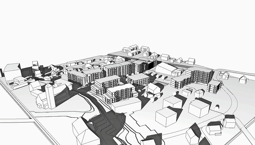 Riesige Fläche: Auf dem Areal Bruckfeld sollen auf 20000 Quadratmetern Wohnungen entstehen. Foto: zvg / Metron Architektur AG Riesige Fläche: Auf dem Areal Bruckfeld sollen auf 20000 Quadratmetern Wohnungen entstehen. Foto: zvg / Metron Architektur AG