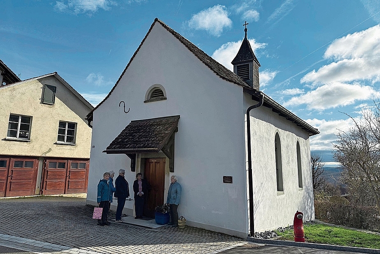 Kulturgut: Die Kapelle St. Wendelin in Nuglar, in der jeden Dienstagmorgen ein katholischer Gottesdienst gefeiert wird. Foto: zvg/Schönenberger