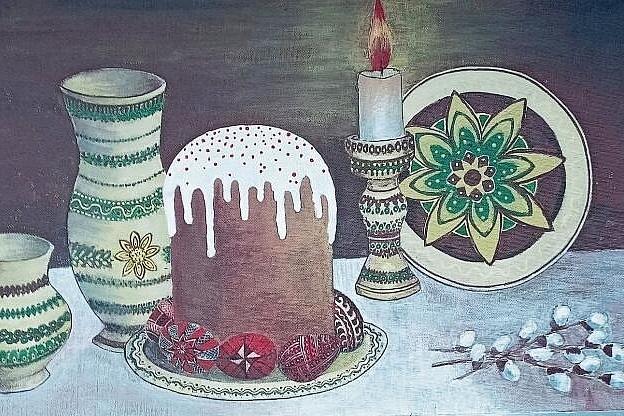 «Ostern hat in der Ukraine eine sehr grosse Bedeutung»: Iryna Kurhanova möchte die Traditionen ihrer Heimat dem Publikum in der Schweiz vermitteln. Bild: Iryna Kurhanova