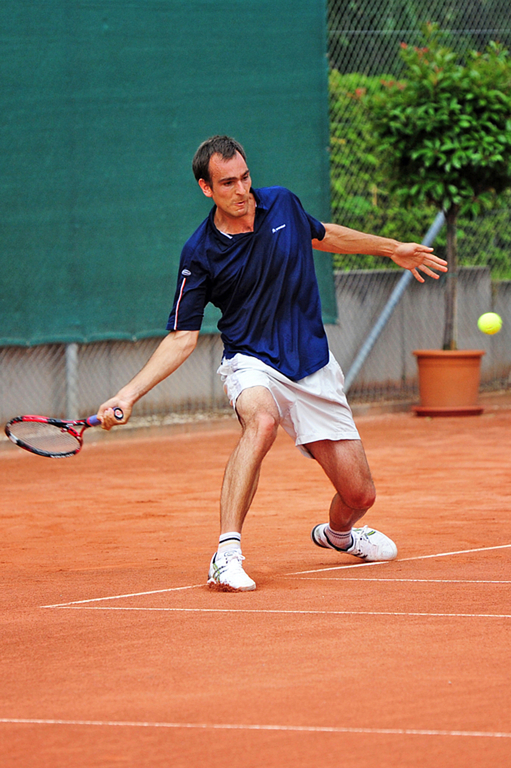 Schlagkräftig: Benjamin Rufer, Gewinner des Birseck-Cups 2011.  Foto: Marcel König
