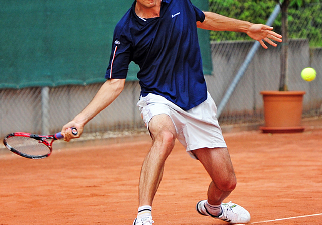 Schlagkräftig: Benjamin Rufer, Gewinner des Birseck-Cups 2011.  Foto: Marcel König