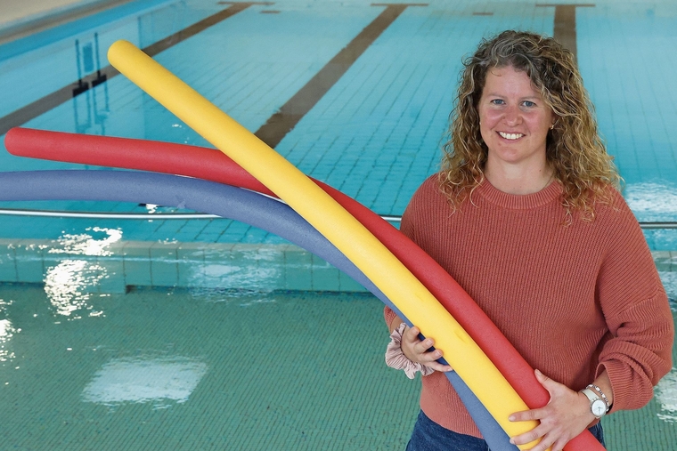 Neuer Name: Lilian Hamburger verabschiedet sich von der Schwimmschule und der Region. Das Angebot bleibt jedoch bestehen. Die beliebten Kinderkurse werden im neuen Verein weitergeführt. Foto: eh-presse