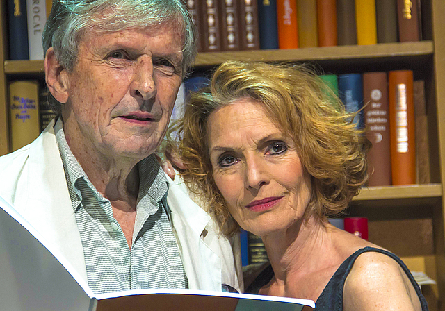 Leben für Film und Theater: Helmut Förnbacher und Lebensgefährtin Kristina Nel können beide auf eine beachtliche künstlerische Karriere zurückblicken.  Foto: zvg