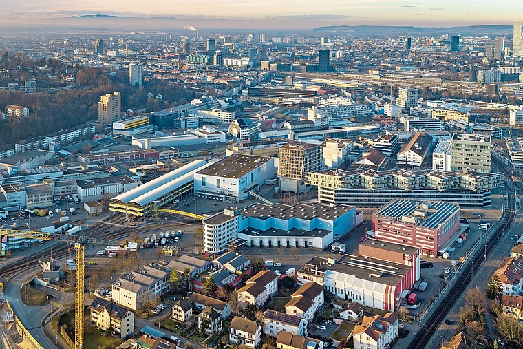 Steht vor einer Transformation: das Dreispitz-Areal in Münchenstein. Foto: zvg