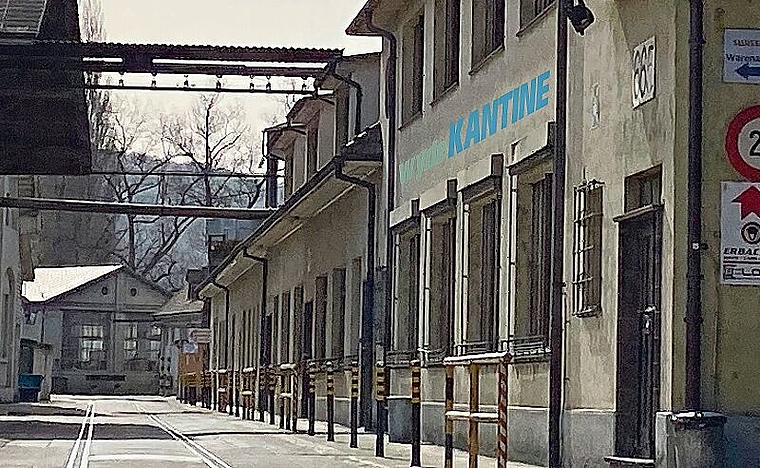 Wird wiederbelebt: Das alte Refektorium, das den Arbeitern über knapp hundert Jahre als Kantine diente, soll neu ein Ort der Kultur werden. Foto: ZVG