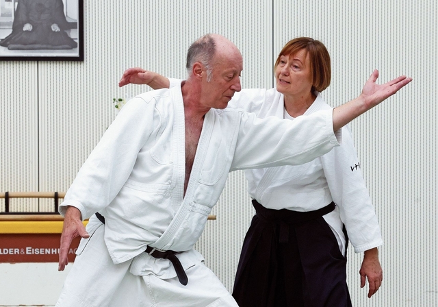 Leidenschaft: Renata Jocic ist mit dem siebten Dan die Frau mit der höchsten Auszeichnung in der Schweiz. Foto: eh-presse