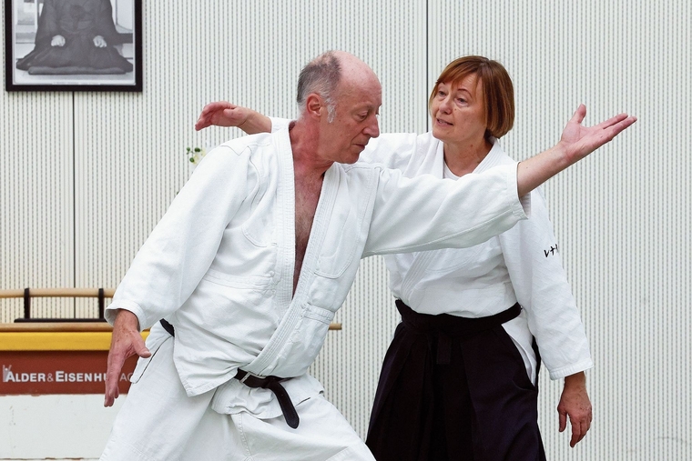 Leidenschaft: Renata Jocic ist mit dem siebten Dan die Frau mit der höchsten Auszeichnung in der Schweiz. Foto: eh-presse