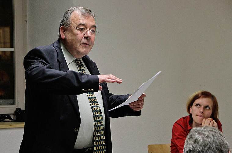 Erklärt das Forum Regio Plus: Präsident Hans Büttiker. Geschäftsführerin
