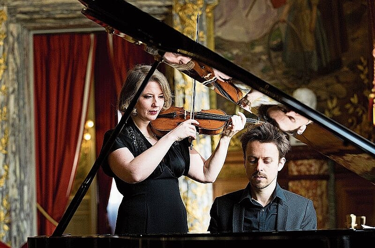 Echte Profis: Marc Meisel und Saskia Salembier sind als Musiker in ganz Europa bekannt. Foto: ZVG
