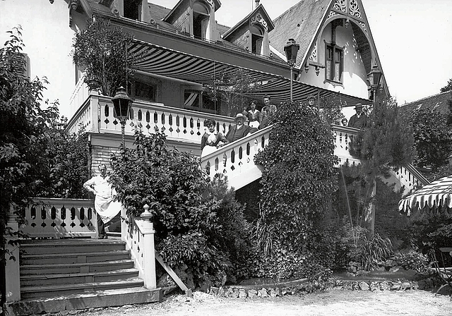 Kurort: Der Bienenberg zog um 1900 Gäste aus ganz Europa an. Foto: zVg