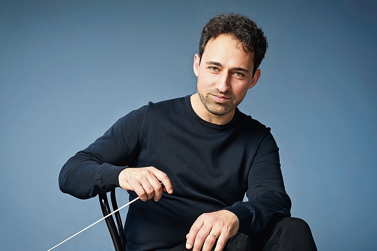 Tritt in seiner Wohngemeinde auf: Dirigent Gevorg Gharabekyan vom Kammerorchester I Tempi. Foto: zvg / Matthias Müller