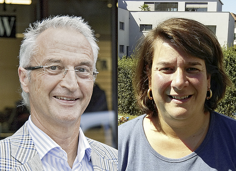 Vor dem Wechsel: Heinz Thommen wird spätestens im nächsten Frühling das Präsidium abgeben, die aktuelle Vizepräsidentin Manuela Brodmann stellt sich als Nachfolgerin zur Verfügung. Fotos: Archiv Wochenblatt