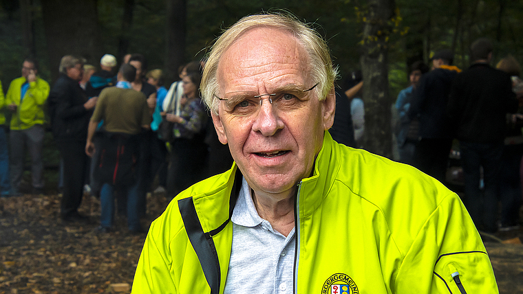 Ein Abschied hat auch Positives: Der abtretende Bürgergemeindepräsident Peter J. Meier freut sich darauf, bald mehr Zeit für die Familie und Projekte ausserhalb des Bürgerrates zu haben. Foto: Heiner Leuthardt