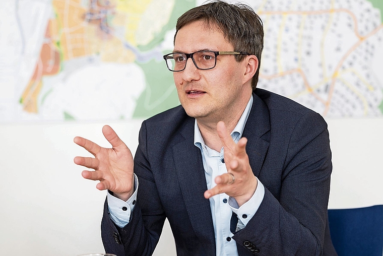 Zweiter Anlauf: Gemeindepräsident Daniel Urech zeigt sich zuversichtlich, dass das Budget an der Gemeindeversammlung durchkommt – dieses Mal ohne Urnenabstimmung. Foto: Archiv / Kenneth Nars