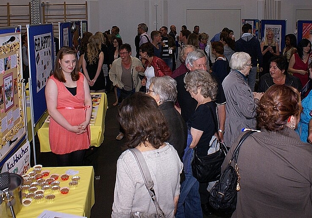 Reges Interesse: Ausstellung der 50 Projektarbeiten im Grien. Fotos: Jürg Jeanloz
