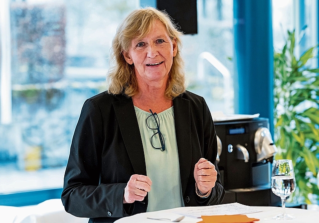 Verlässt das Spital Dornach: Die Direktorin Irene Wyss. Foto: Kenneth Nars