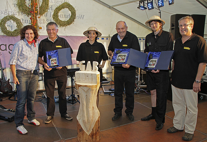 Die Gewinner sind: Bruno Hügli (3.), Albin Borer (1.) und Amipeon (2.).
