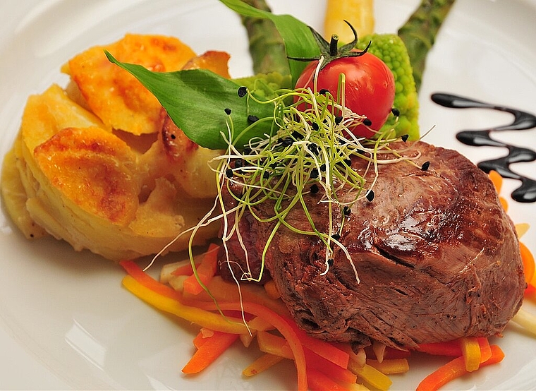 Ein Thema für die Genusswoche: Feines aus der Küche eines hiesigen Gastronomiebetriebes. Foto: zvg