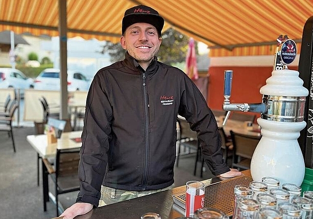 Präsident des Wirtevereins Gastro Schwarzbubenland: Roger Henz appelliert an die Einwohnerschaft, im Restaurant im Dorf einzukehren. Foto: Bea Asper