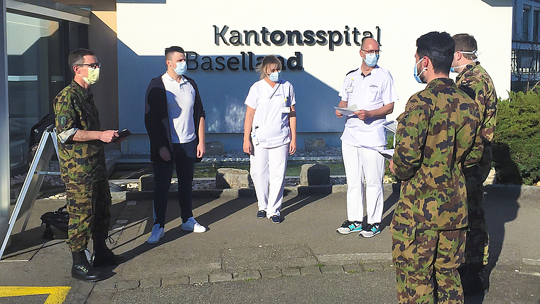 Im Einsatz für die Armee: Seit Beginn der Corona-Krise nimmt Markus Eigenmann eine wichtige Funktion in der Armee ein. Foto: ZVG