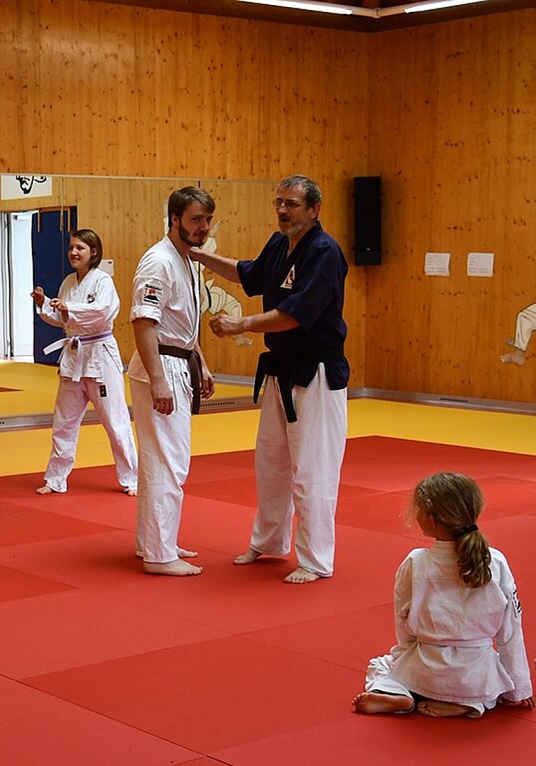 <em>Letzte Trainingsstunde: </em>Die Goshindo-Schule in Nunningen wird geschlossen, die Schüler müssen sich neu orientieren. Foto: zvg