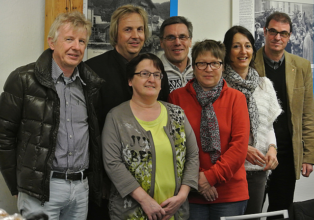 Haben die Laufentaler Sozialdienste auf eine neue Basis gestellt: (v.l.) Stephan Pabst (Grellingen), Remo Oser (Röschenz), Margareta Bringold (Wahlen), Franz Meyer (Grellingen), Cecile Jenzer (Brislach), Cornelia Düblin (Laufen) und Ermando Imondi 
