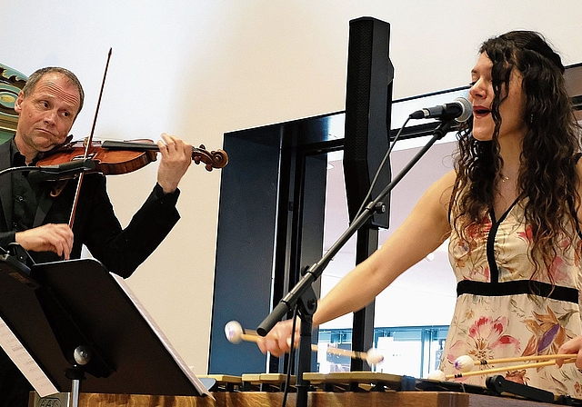 Virtuos und unterhaltsam: Daniel Hauptmann und Claire Litzler. Foto: Th. Brunnschweiler