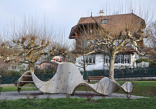 Attraktive Begegnungsplätze: Dornach will sich beispielsweise stärker um die Bedürfnisse der Familien kümmern und dabei vermehrt Begegnungszonen schaffen, wie hier der Spielplatz am Unteren Zielweg.  Foto: Isabelle Hitz