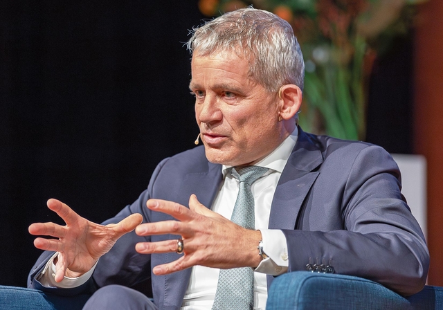 Für eine offene Schweiz: Bundesrat Beat Jans machte am Pfeffinger Forum Werbung für die neuen Verträge mit der EU.Foto: zvg / claudia schreiber