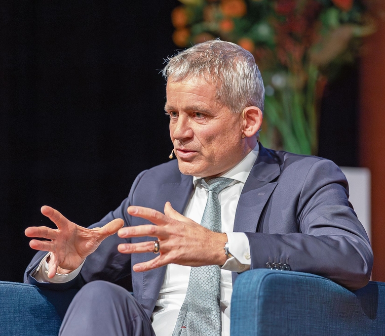 Für eine offene Schweiz: Bundesrat Beat Jans machte am Pfeffinger Forum Werbung für die neuen Verträge mit der EU.Foto: zvg / claudia schreiber