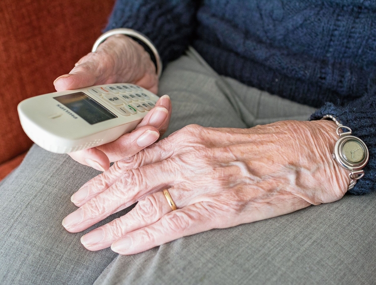 Schockanrufe: Vor allem ältere Leute geraten ins Fadenkreuz der Kriminellen. Foto: pixabay.com / Symbolbild