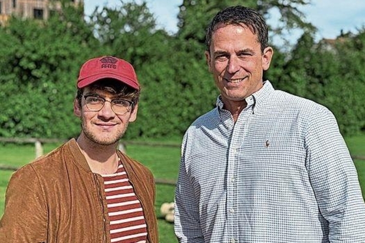 Kulturell verbunden: Die Co-Präsidenten Michael Honegger und Balz Stückelberger. Foto: Caspar Reimer