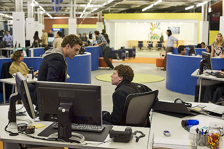 Macht den Anfang: «The Social Network» von David Fincher wird an den Reinacher Filmtagen am 26. August gezeigt. Foto: ZVG