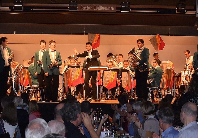 Solistenpräsentation: Die Brass Band Konkordia Büsserach hat eine ganze Menge davon. Foto: Bea Asper 