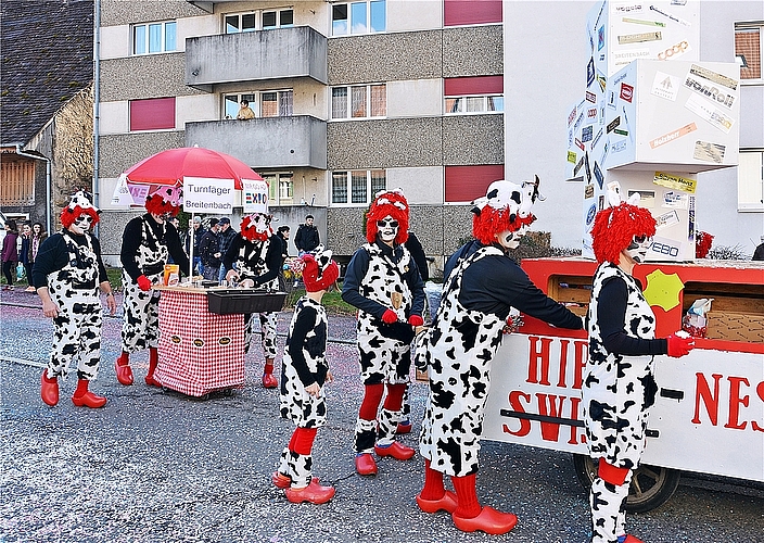 Turnfäger Breitenbach: Schweizer Kühe an die Expo 2015 in Milano! 
