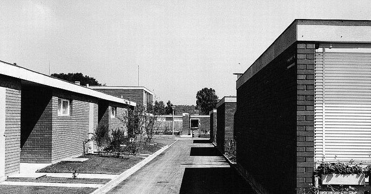 In den 1960er-Jahren gebaut: Die Siedlung sei «ein einzigartiges, gut erhaltenes Beispiel verdichteten Bauens in der Nachkriegszeit», so die Würdigung des Regierungsrats und der kantonalen Denkmalpflege. Foto: zVg