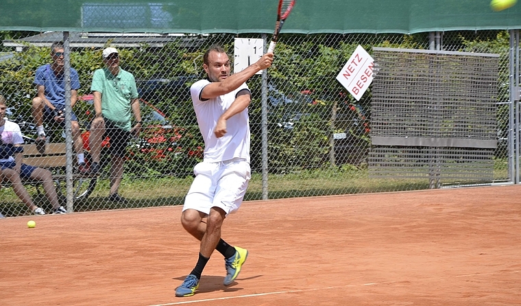 Behielt erneut die Oberhand: Oliver Bühler aus Aesch, Sieger des Birseck-Cups im Tableau R1/R3.  Foto: Milos Mihajlovic