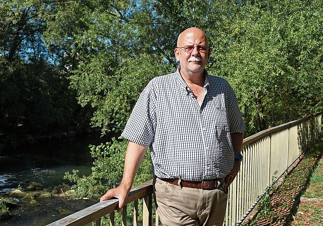 Kann auch hartnäckig – Kritiker würden sagen bisweilen auch stur – sein: Rolf Blatter (FDP).Foto: Tobias Gfeller