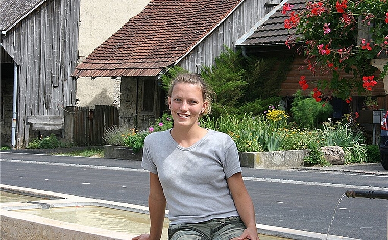 Verpflanzt: Heda Pfeiferova gefällt es bei ihrem Praktikum.Foto: Benildis Bentolila