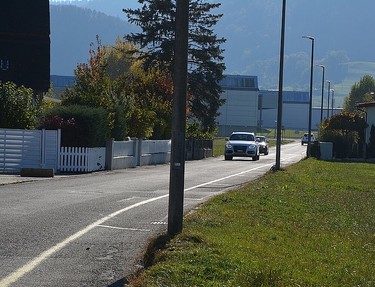 <em>Solothurn hat gesprochen: </em>Bei Erschliessungsstrassen, wie hier die Neumattstrasse, besteht keine Verpflichtung, Durchgangsverkehr aus anderen Gemeinden aufzunehmen Foto: Roland Bürki