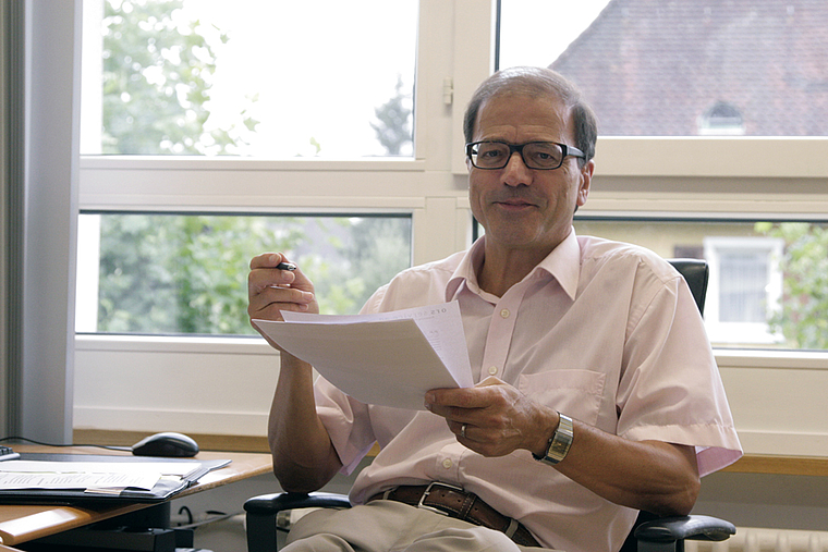 Der Wind dreht: Giorgio Lüthi steht vor einer herausfordernden ersten Amtszeit als Gemeindepräsident. Foto: Lukas Hausendorf