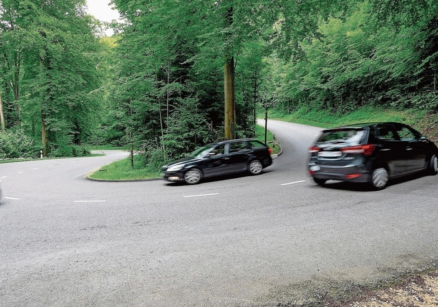 Viel befahren: Der Lärm der Gempenstrasse ärgert Einwohnende von Gempen und Dornach. Foto: Archiv/Kenneth Nars 