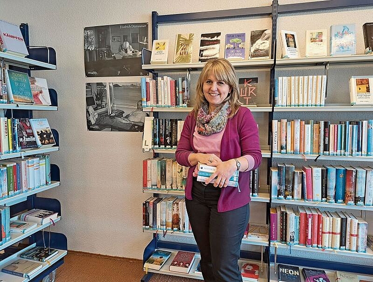 «Wir müssen mit der Zeit gehen»: Monika Gschwind, Leiterin der Gemeindebibliothek in Arlesheim. Foto: Jeannette Weingartner